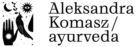 Aleksandra Komasz Ayurveda Logo